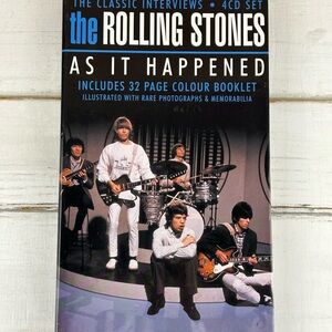 The Rolling Stones - As It Happened 4CD Set Rare
